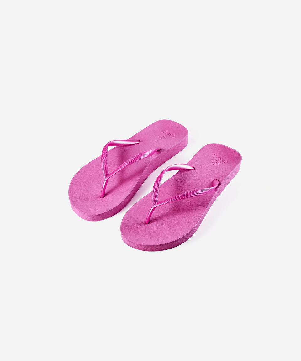 EEGO Ladies Flip Flop, in Taffy Pink