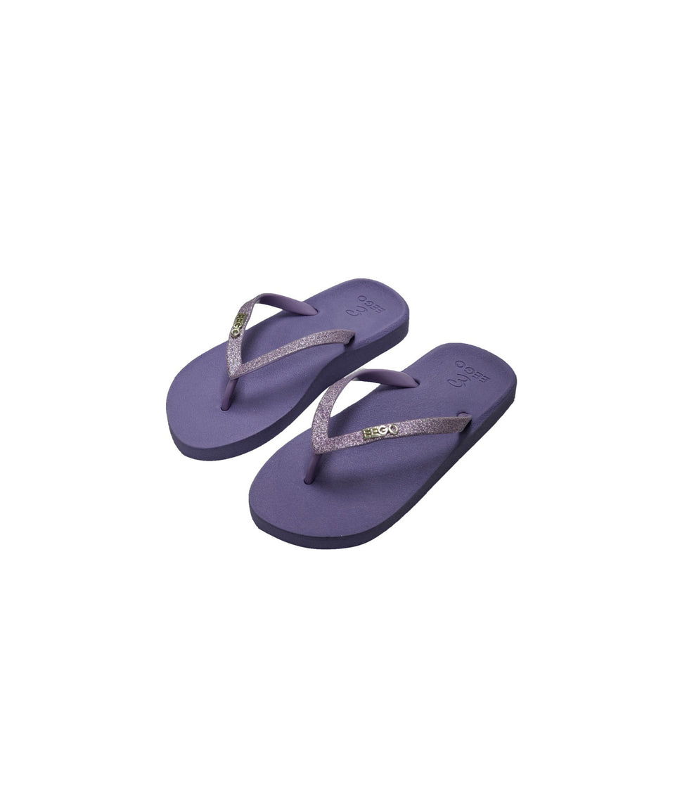 EEGO Kids Flip Flop, in Unicorn Purple