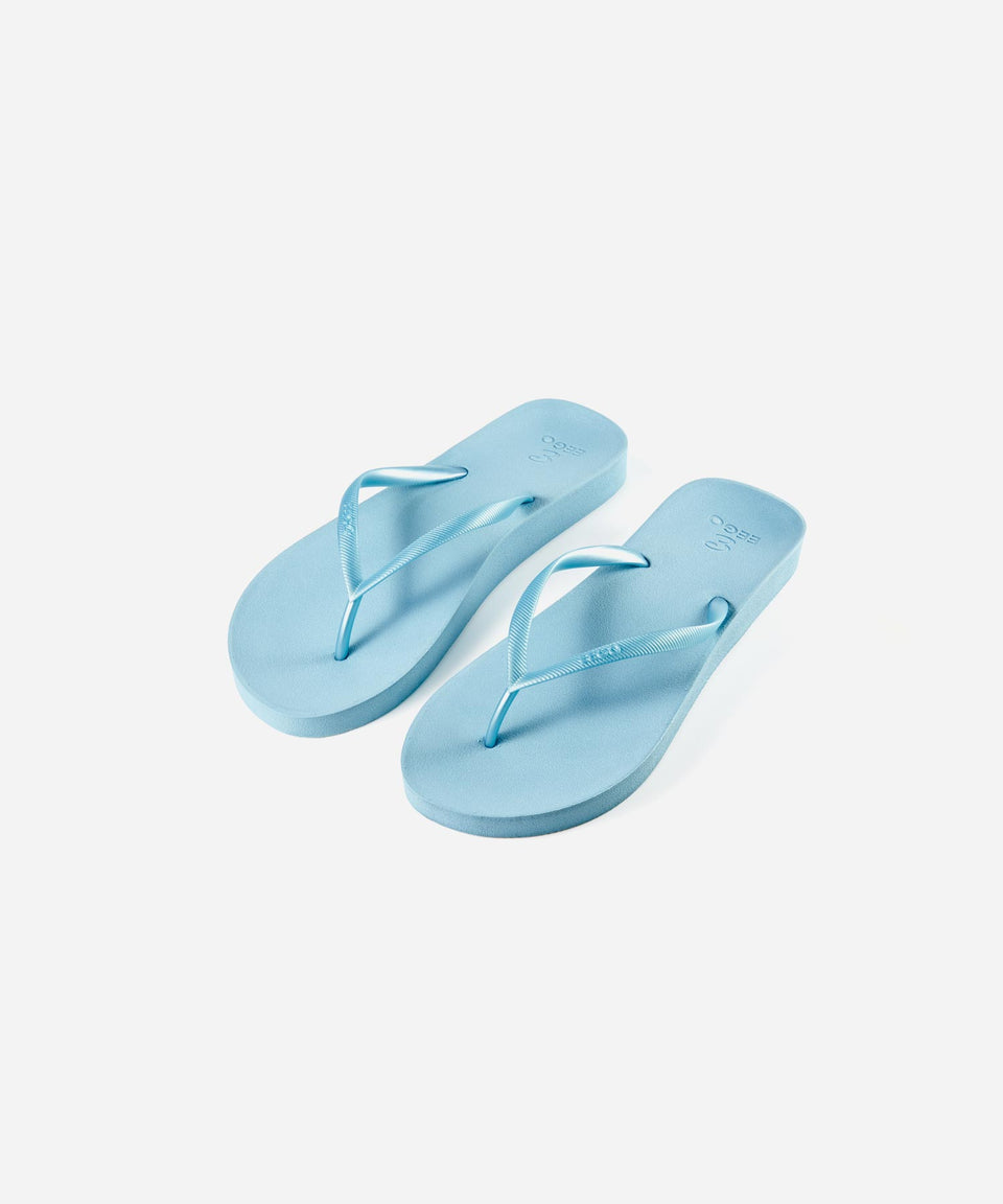 EEGO Ladies Flip Flop, in Azure Blue